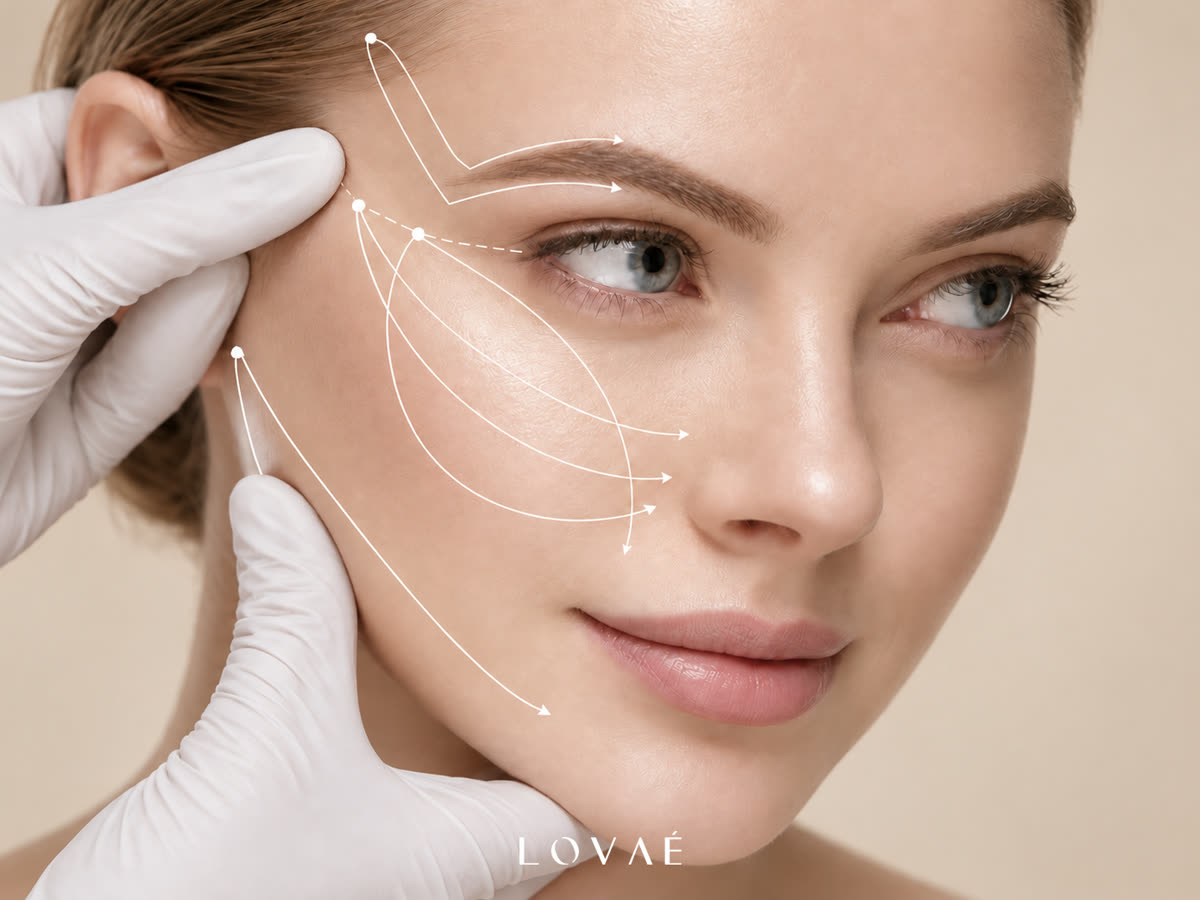 Custom Lifting — Lifting, matched to skin condition, LOVAE dermatology clinic Hongdae interior — seoul skin clinic, skin clinic korea